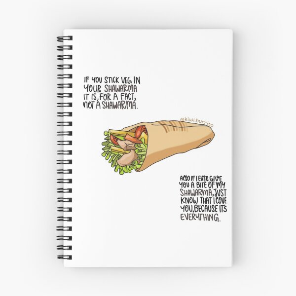 Item preview, shawarma meme designed and sold by KiwiBurrito.