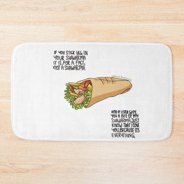 Item preview, shawarma meme designed and sold by KiwiBurrito.