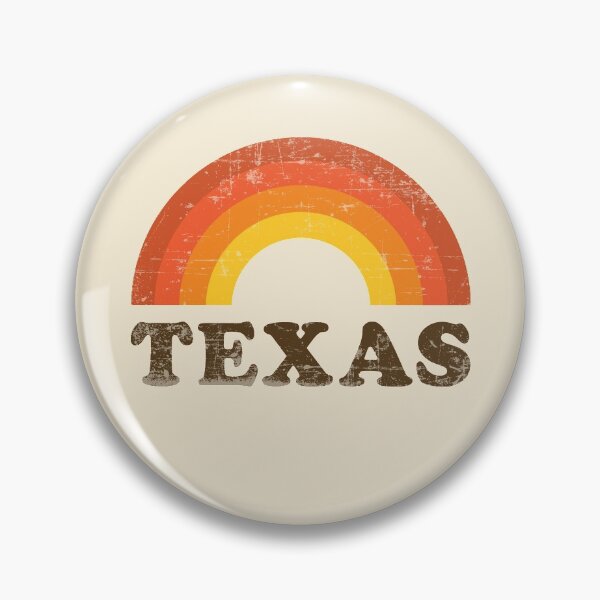Item preview, Vintage Texas Vacation Souvenir Retro Rainbow designed and sold by Delightfully Cynical.