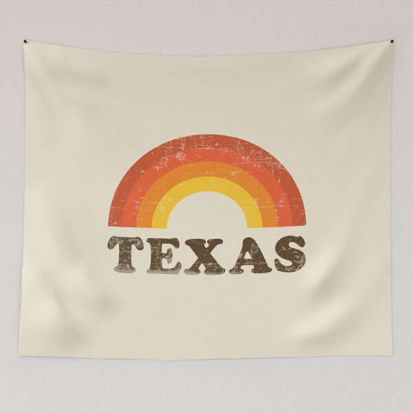 Item preview, Vintage Texas Vacation Souvenir Retro Rainbow designed and sold by Delightfully Cynical.