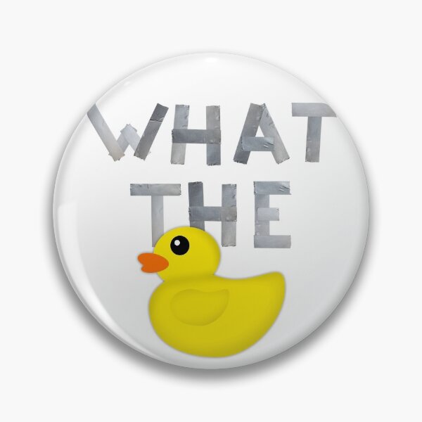 Item preview, WHAT THE DUCK written with duck tape designed and sold by randomsorcery.