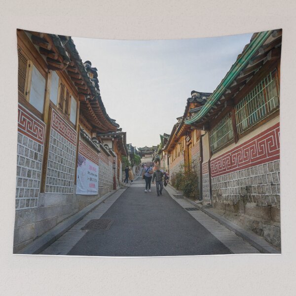 Item preview,  Bukchon Hanok Village, Seoul South Korea designed and sold by WanderlustBunny.
