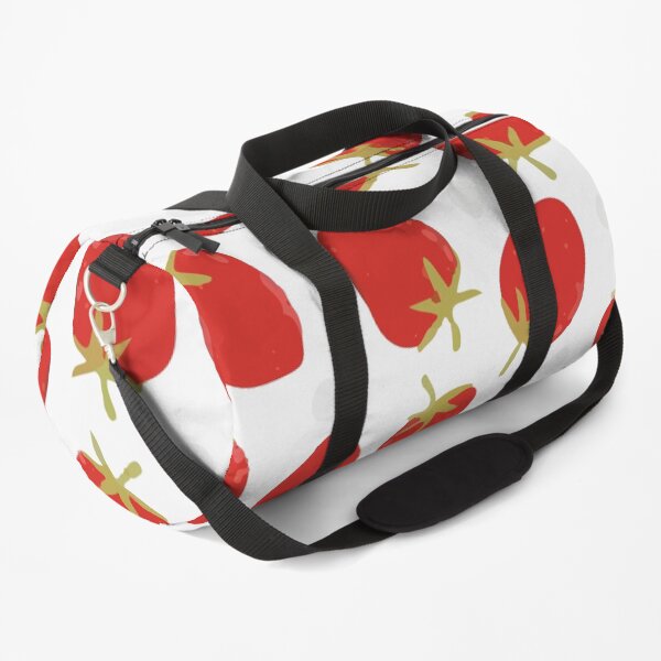 Seamless pattern of yellow lemon Duffle Bag