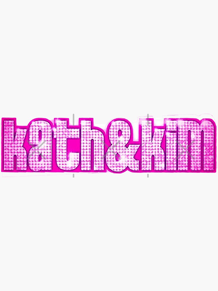 "Kath & Kim Logo" Sticker for Sale by threadbearly Redbubble