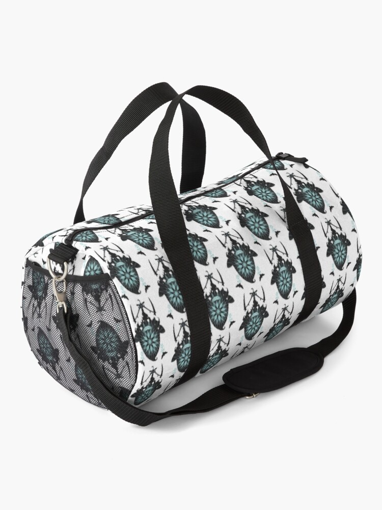 Alternate view of Flight of the Reaper Moth Duffle Bag