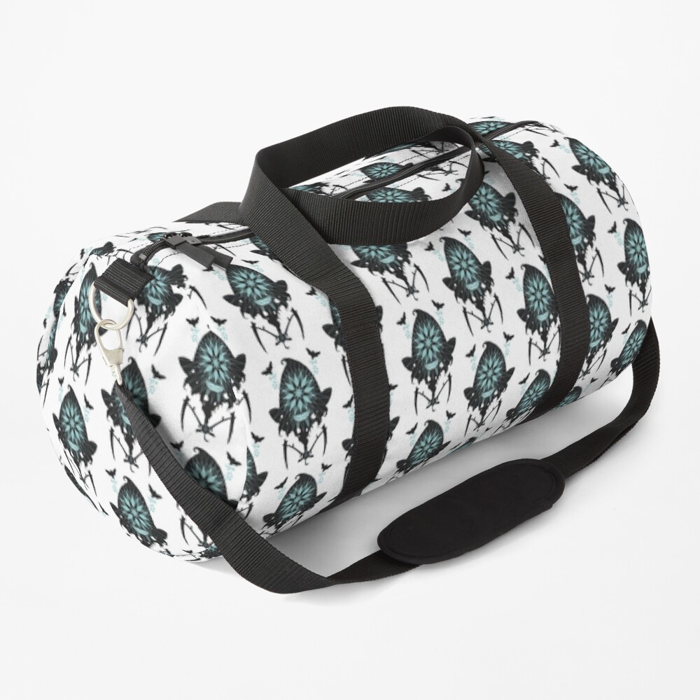 Flight of the Reaper Moth Duffle Bag