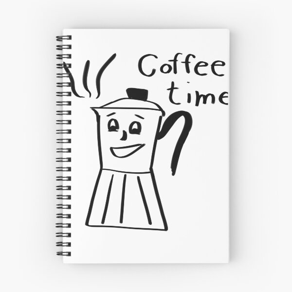 Item preview, Coffee time moka pot designed and sold by randomsorcery.