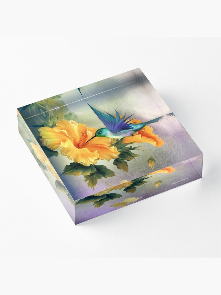 Alternate view of Tiny Wings Acrylic Block