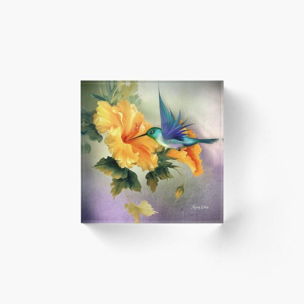 Tiny Wings Acrylic Block