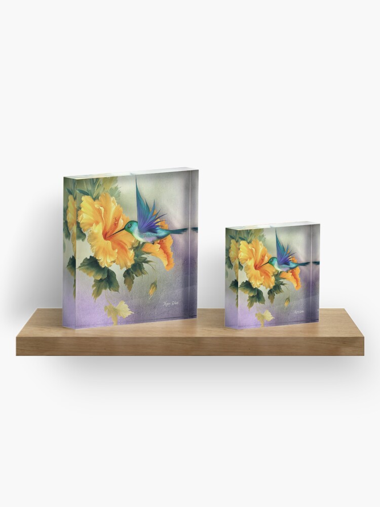 Alternate view of Tiny Wings Acrylic Block