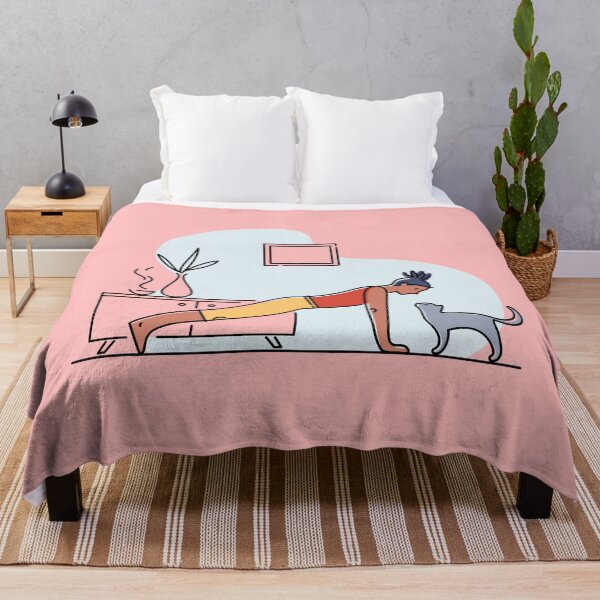 Item preview, YOGA PRACTICE WITH CAT- Plank pose designed and sold by Trio's Stuff.