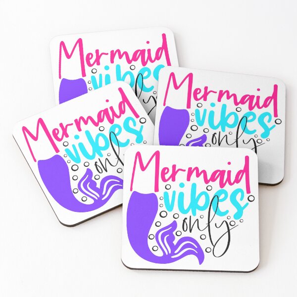 Item preview, Mermaid vibes only designed and sold by purpleblobart.