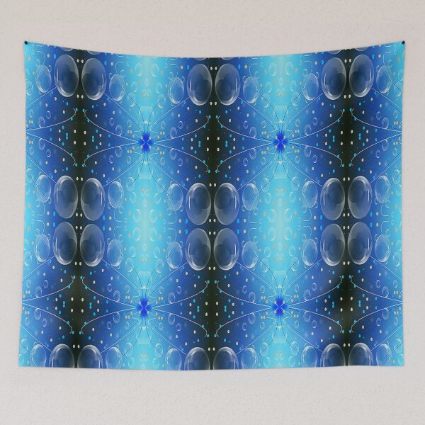 Item preview, Fun bubbles , psychedelic Arte Abstracto, abstract art design designed and sold by Adri Barnard.