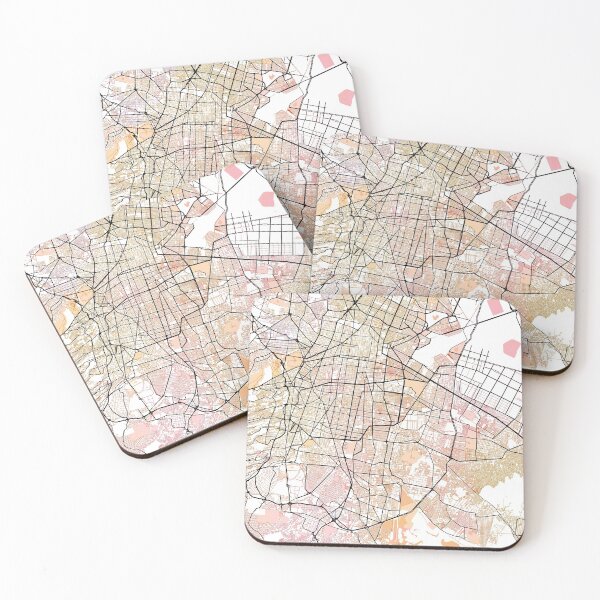 Item preview, Mexico North America Street Map Color designed and sold by IvonDesign.