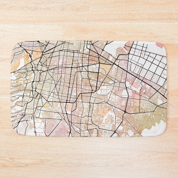 Item preview, Mexico North America Street Map Color designed and sold by IvonDesign.