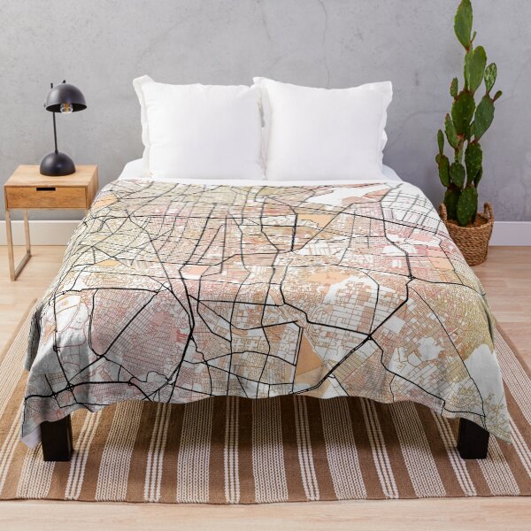 Item preview, Mexico North America Street Map Color designed and sold by IvonDesign.