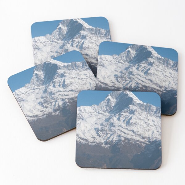 Item preview, Annapurna fishtail mountain profile view designed and sold by Nick Kemp.