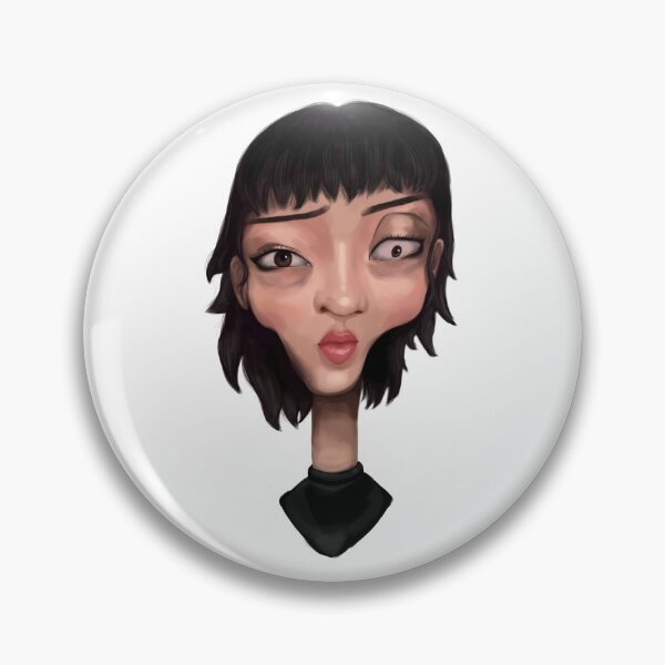 Item preview, Distorted Girl Face  designed and sold by abbiekye.