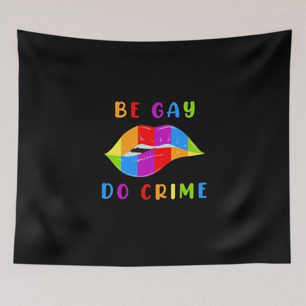 Item preview, Be Gay Do Crime - Lipstick  designed and sold by Smart Side.