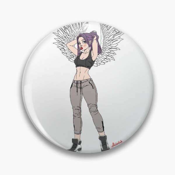 Item preview, Workout+Wings girl artwork designed and sold by Parzival2x.