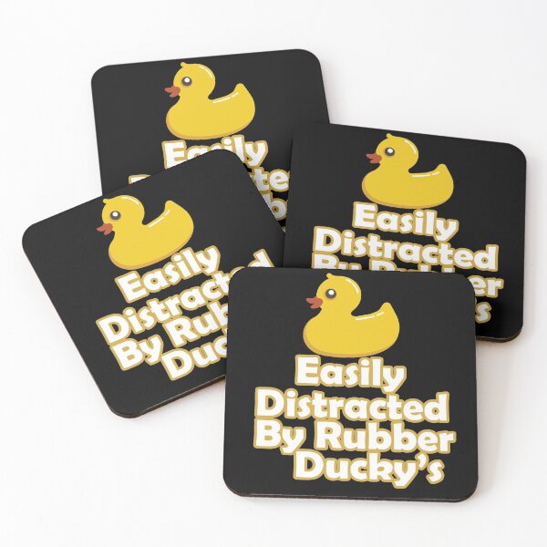 Item preview, Easily Distracted By Rubber Ducky's designed and sold by Automatic  Soul.