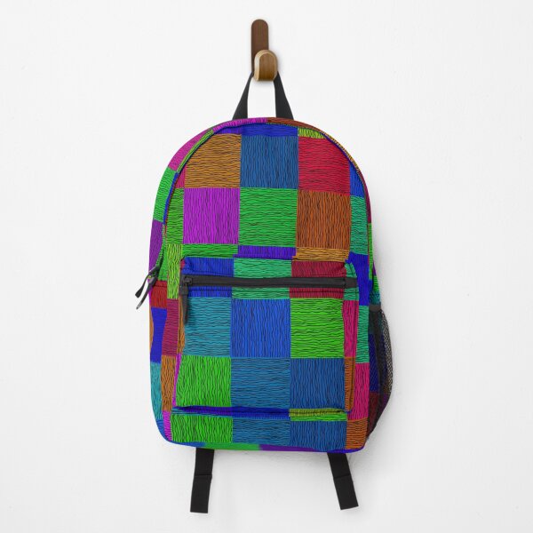 Item preview, Colourful, wiggly line check designed and sold by ncxadair.