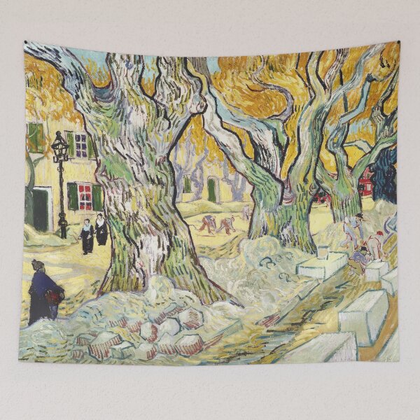 Item preview, Vincent van Gogh - The Road Menders designed and sold by Impressionist Masters.