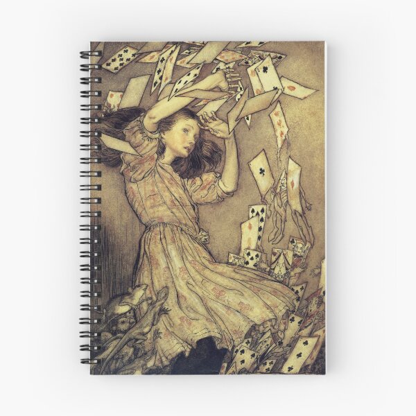 Aperçu de l'œuvre Arthur Rackham - Alice au pays des merveilles créée et vendue par Dreamflight.