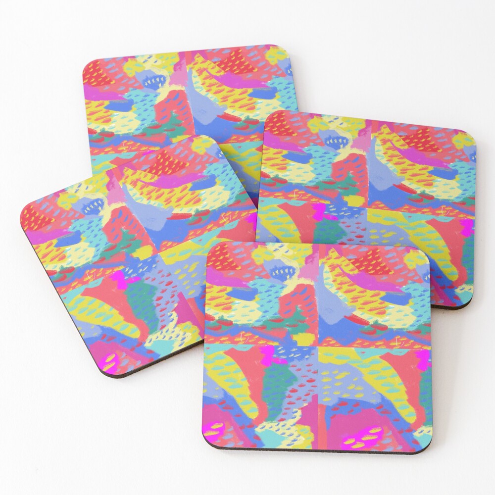 Item preview, Coasters (Set of 4) designed and sold by Kashabu.