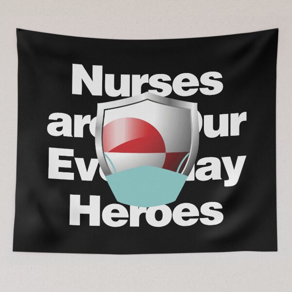 Item preview, Greenland Nurses are Everyday Heroes designed and sold by HelloFromAja.