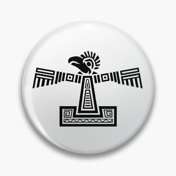 Item preview, Aztec Eagle Design Black designed and sold by Jake Purcell.