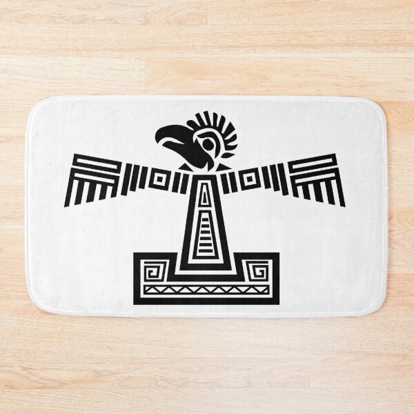 Item preview, Aztec Eagle Design Black designed and sold by Jake Purcell.