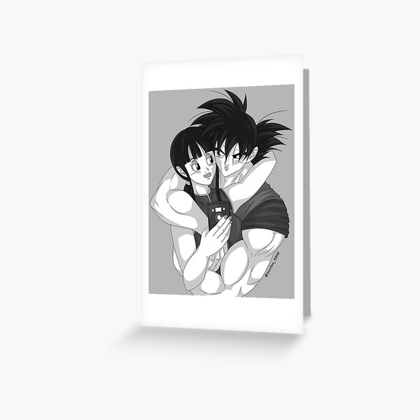 Goku & Chichi selfie Goku & Chichi selfie