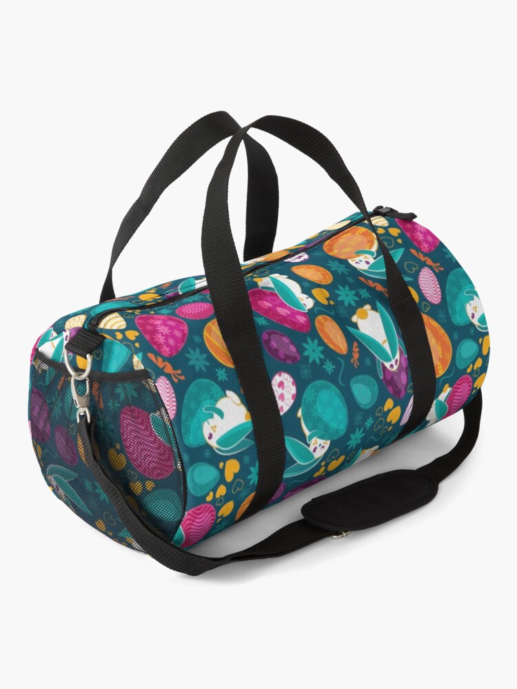 Alternate view of Busy Easter Bunnies 1 Duffle Bag