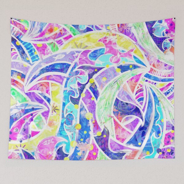 Item preview, 80’s Graffiti Waves designed and sold by RC-aRtY.