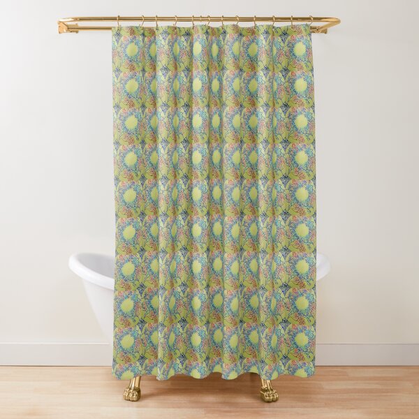 SEA FAN SUNSHINE AND MAGIC Shower Curtain