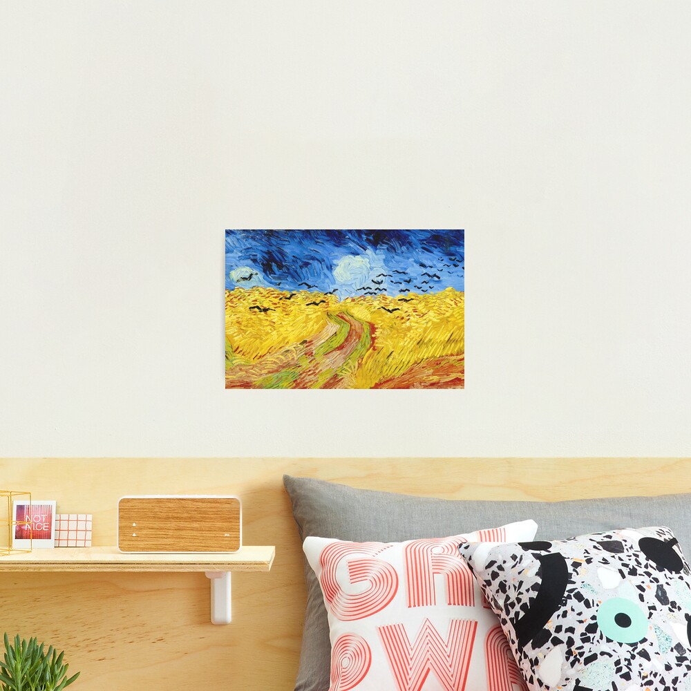 Vincent van Gogh - Wheatfield with crows Photographic Print