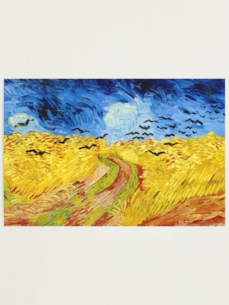 Alternate view of Vincent van Gogh - Wheatfield with crows Photographic Print
