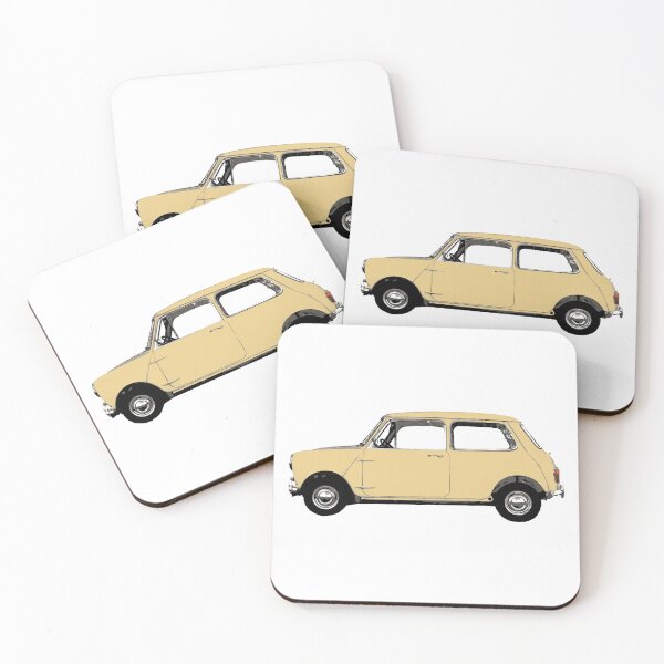 Item preview, 1965 Morris Mini Deluxe Pale Primrose designed and sold by jasondaley.