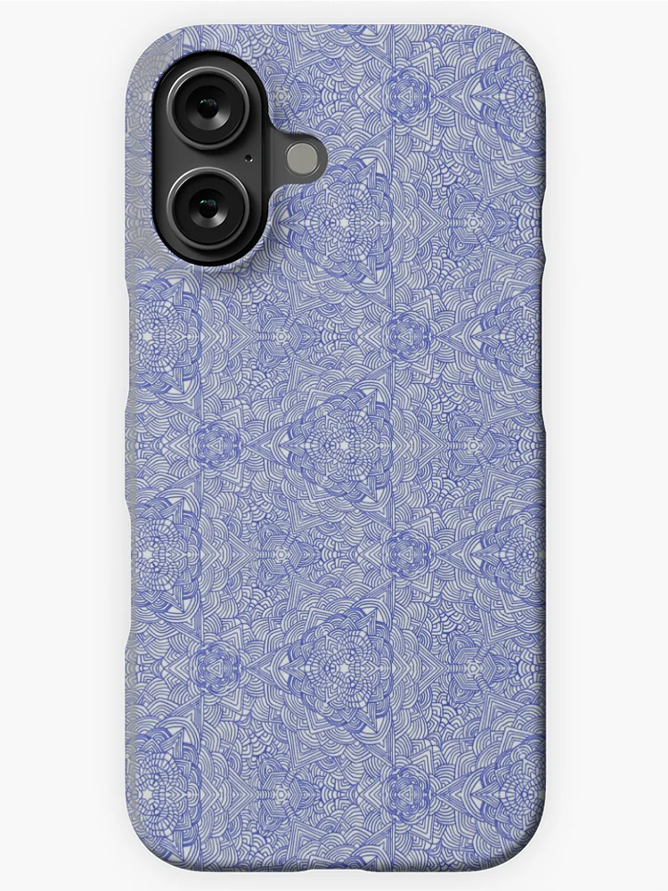 Thumbnail 1 of 4, iPhone Case, Zentangle pattern designed and sold by Bilo12.
