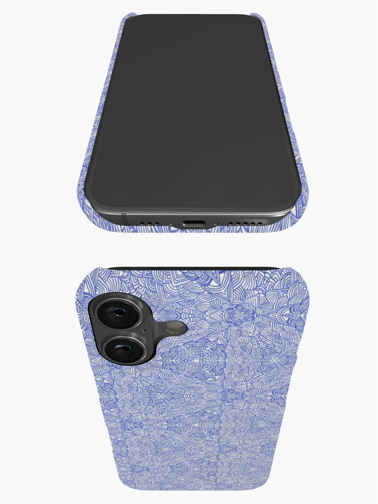 Thumbnail 3 of 4, iPhone Case, Zentangle pattern designed and sold by Bilo12.