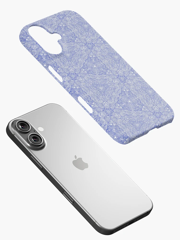 Thumbnail 2 of 4, iPhone Case, Zentangle pattern designed and sold by Bilo12.