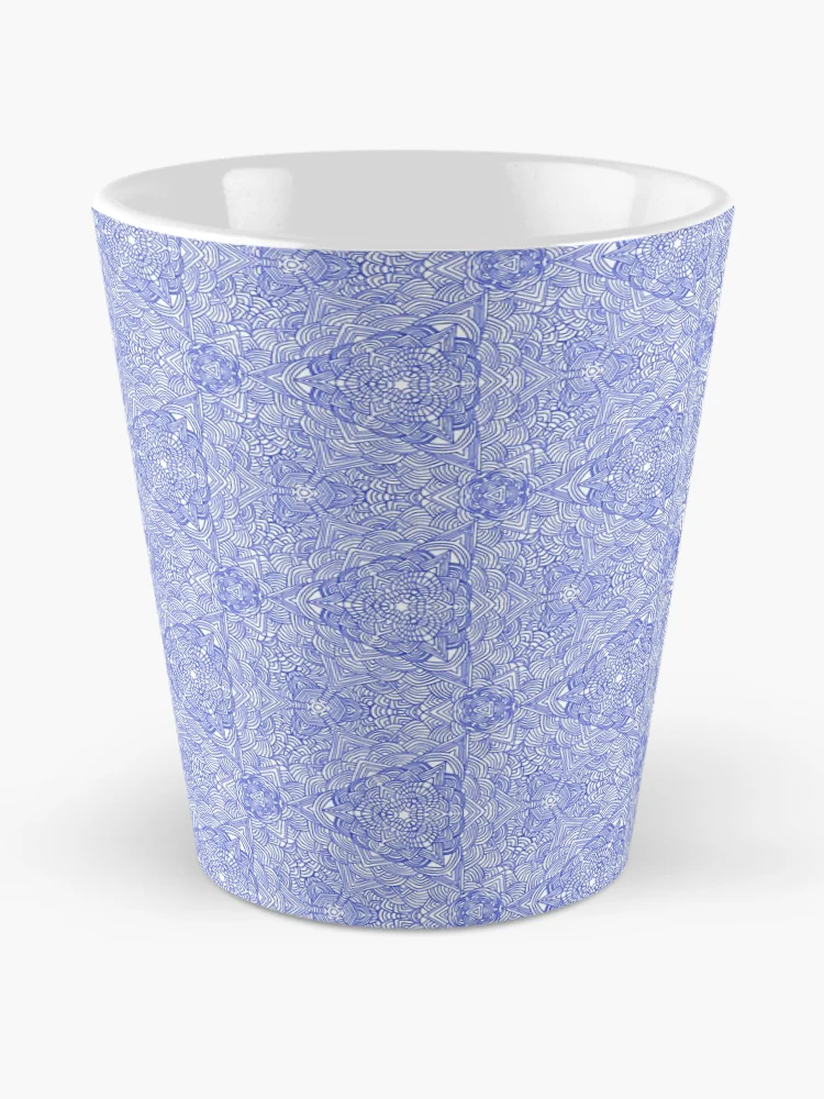 Thumbnail 2 of 4, Coffee Mug, Zentangle pattern designed and sold by Bilo12.