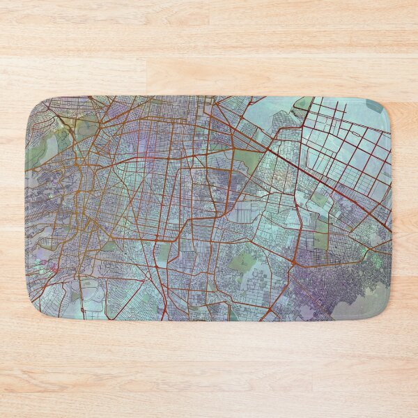 Item preview, Mexico North America Street Map Urban designed and sold by IvonDesign.