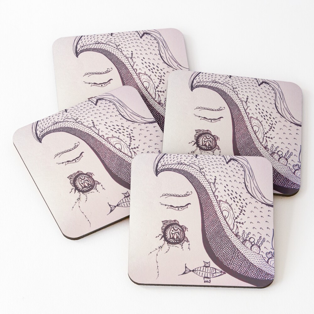 Item preview, Coasters (Set of 4) designed and sold by RiaanaDCircle.