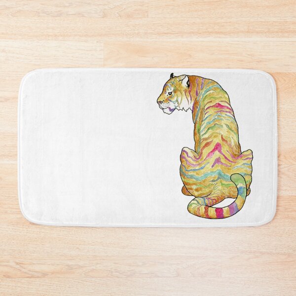 Item preview, Rainbow Tiger- RGB Tiger designed and sold by MaryPaintsArt.