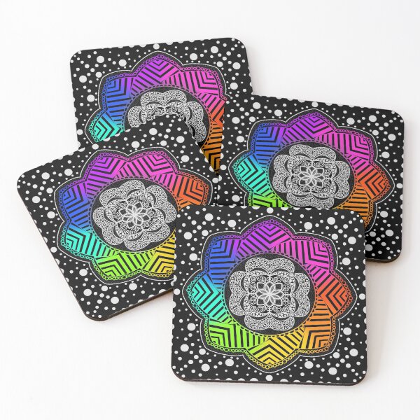 Item preview, Rainbow Mandala designed and sold by DigitalSunshine.