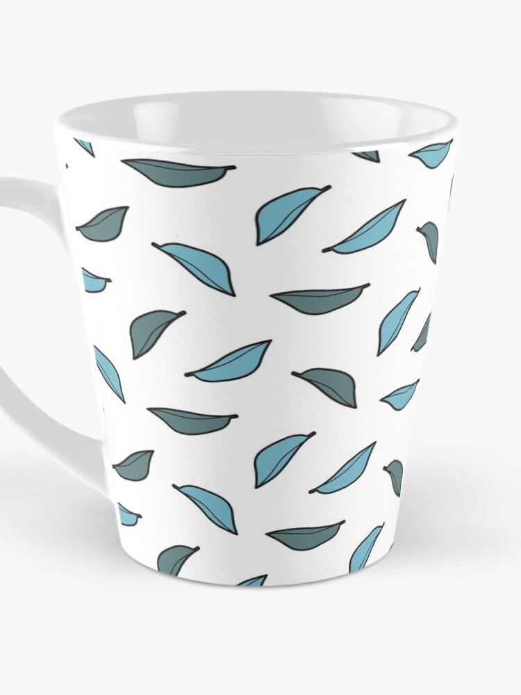 Thumbnail 3 of 4, Coffee Mug, Leaves pattern designed and sold by MonteGrosso.