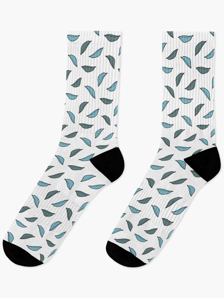 Thumbnail 1 of 5, Socks, Leaves pattern designed and sold by MonteGrosso.