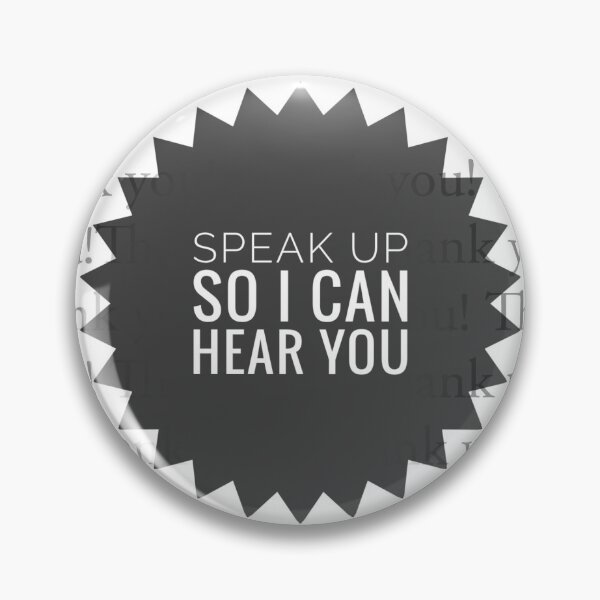 Item preview, Deaf Awareness Slogan  Reusable  Cloth Mask  by Jenny Meehan  designed and sold by Jenny Meehan Art Prints and Patterns  .